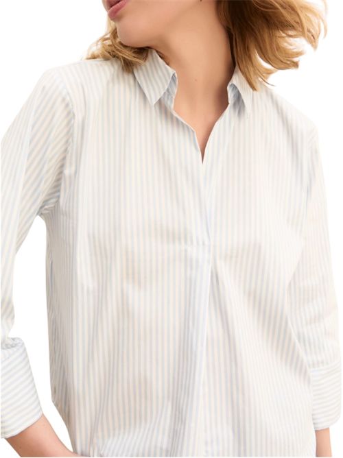 Blusa a polo in popeline emmadorno EMME MARELLA | 2615111091007