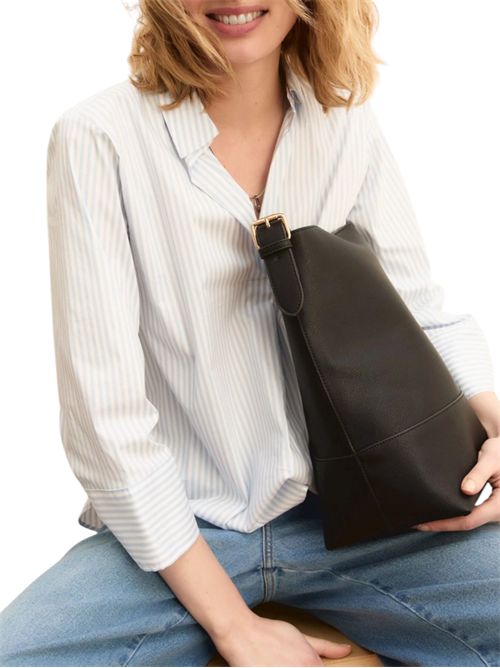 Blusa a polo in popeline emmadorno EMME MARELLA | 2615111091007