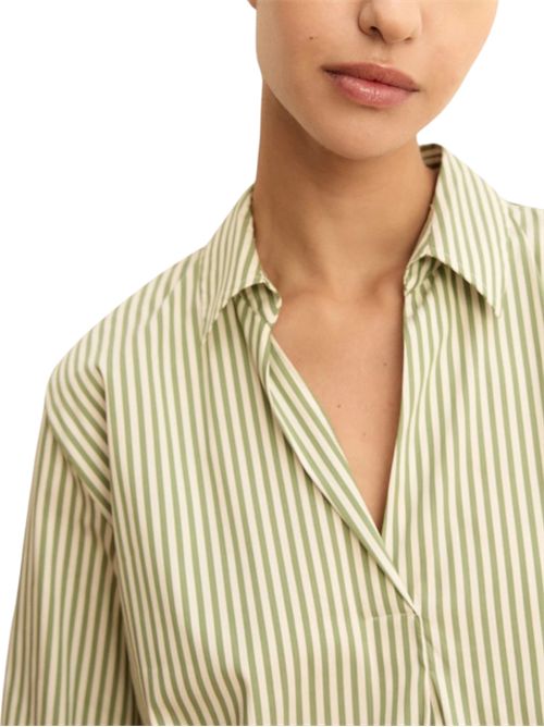 Blusa a polo in popeline emmadorno EMME MARELLA | 2615111091008