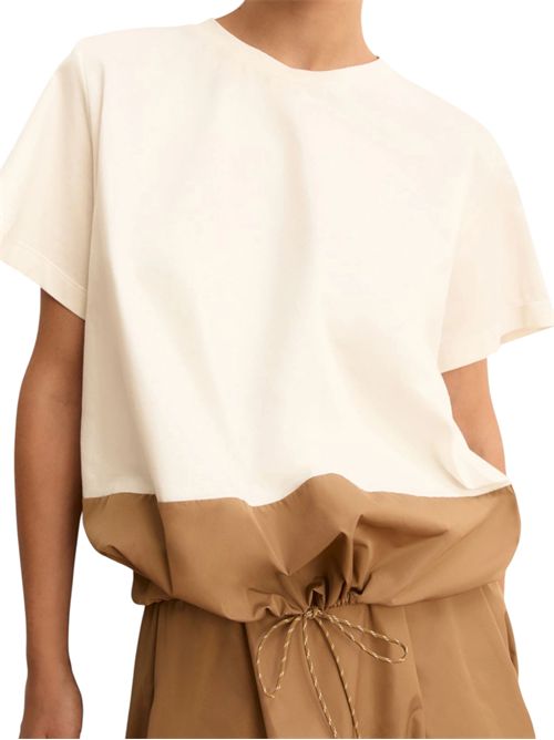 Blusa in jersey e taffetà emmzorro EMME MARELLA | 2615111141001