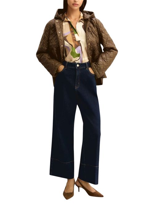 Blusa in popeline stampato emmpontile EMME MARELLA | 2615111221001