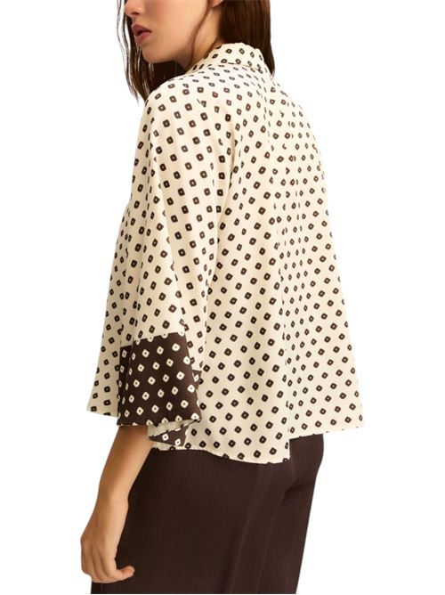 Camicia in twill stampato emmsevero EMME MARELLA | 2615111241007