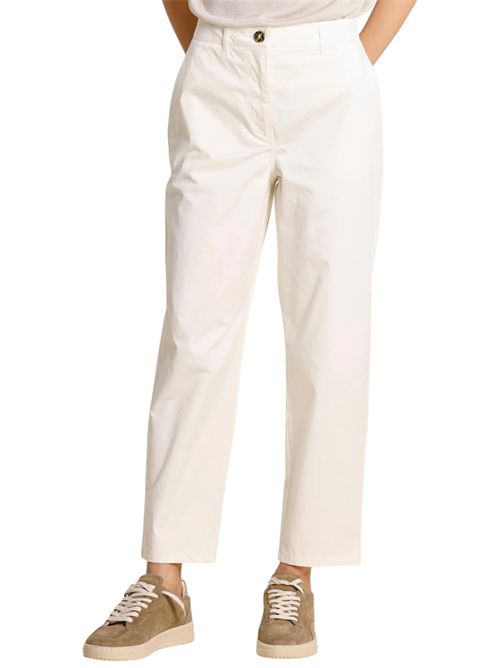 Pantalone in raso di cotone stretch emmvolpino EMME MARELLA | 2615131181001