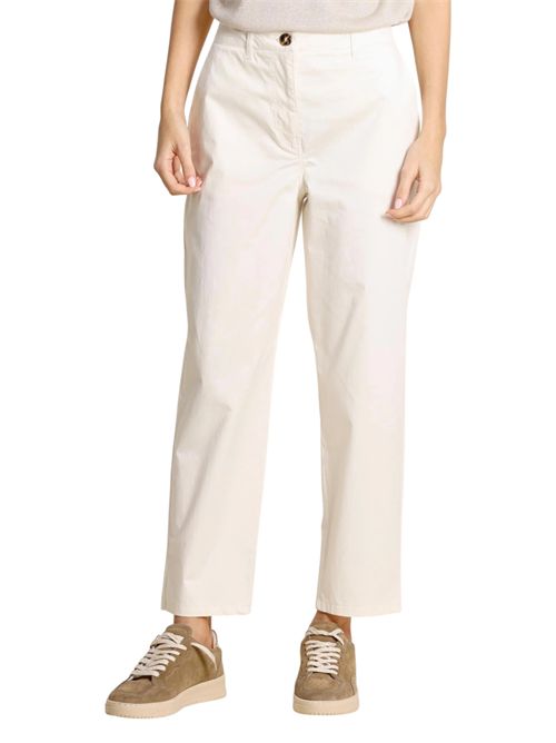 Pantalone in raso di cotone stretch emmvolpino EMME MARELLA | 2615131181001