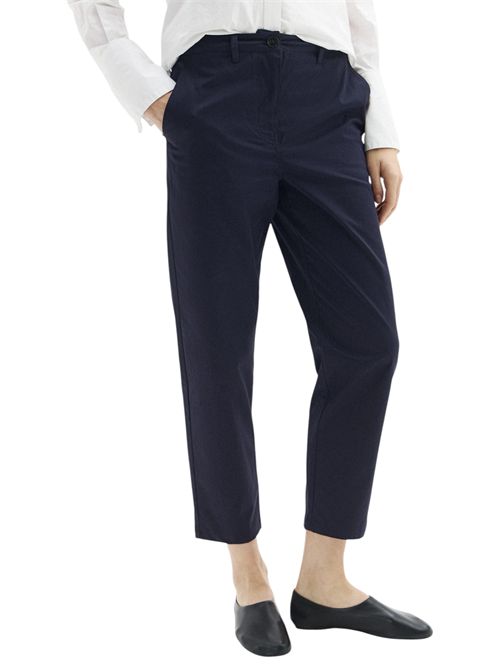 Pantalone in raso di cotone stretch emmvolpino EMME MARELLA | 2615131181004