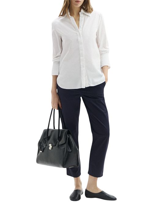 Pantalone in raso di cotone stretch emmvolpino EMME MARELLA | 2615131181004