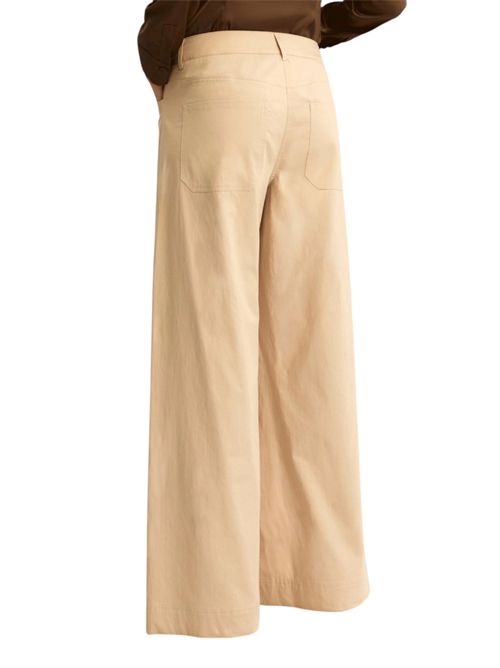 Pantalone 5 tasche ampio in raso stretch emmvacillo EMME MARELLA | 2615131231002