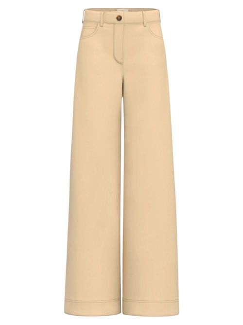 Pantalone 5 tasche ampio in raso stretch emmvacillo EMME MARELLA | 2615131231002