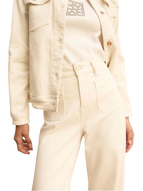 Pantalone in gabardina stretch emmbaschi EMME MARELLA | 2615131251001