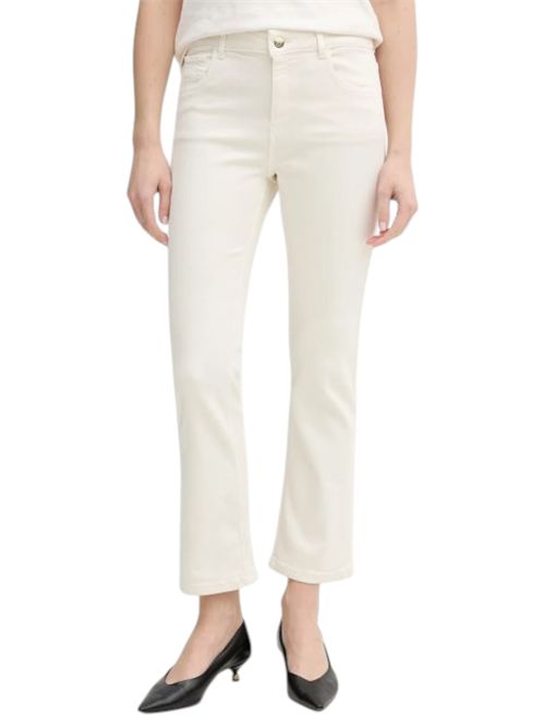 Pantalone 5 Tasche slim flare in gabardina stretch emmsfinge EMME MARELLA | 2615131261001