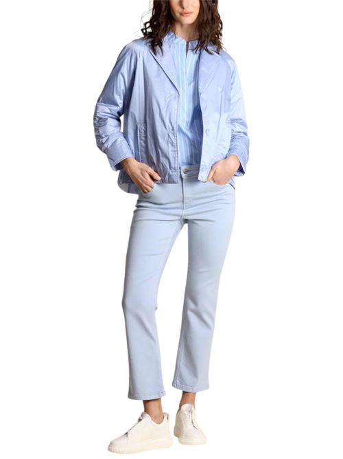 Pantalone 5 Tasche slim flare in gabardina stretch emmsfinge EMME MARELLA | 2615131261006