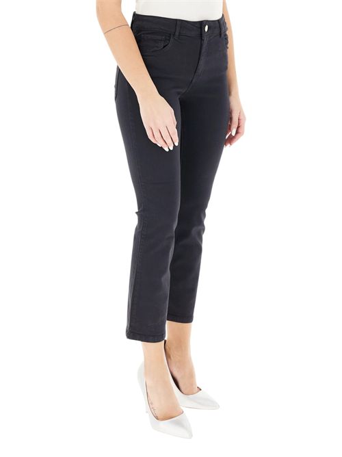 Pantalone 5 Tasche slim flare in gabardina stretch emmsfinge EMME MARELLA | 2615131261007