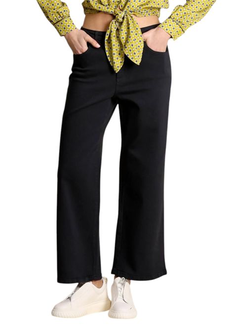 Pantalone 5 tasche dritto in gabardina stretch emmhobby EMME MARELLA | 2615131271007