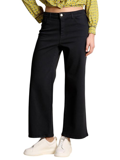 Pantalone 5 tasche dritto in gabardina stretch emmhobby EMME MARELLA | 2615131271007