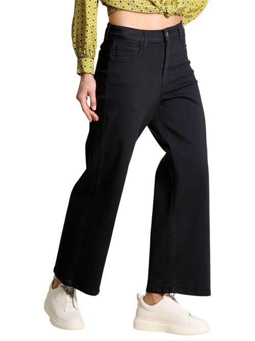 Pantalone 5 tasche dritto in gabardina stretch emmhobby EMME MARELLA | 2615131271007