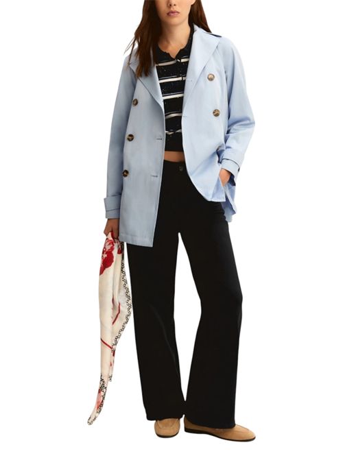 Pantalone 5 tasche dritto in gabardina stretch emmhobby EMME MARELLA | 2615131271007