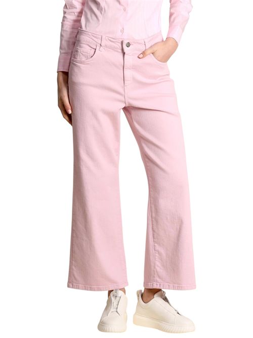 Pantalone 5 tasche dritto in gabardina stretch emmhobby EMME MARELLA | 2615131271008