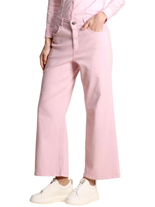 Pantalone 5 tasche dritto in gabardina stretch emmhobby EMME MARELLA | 2615131271008