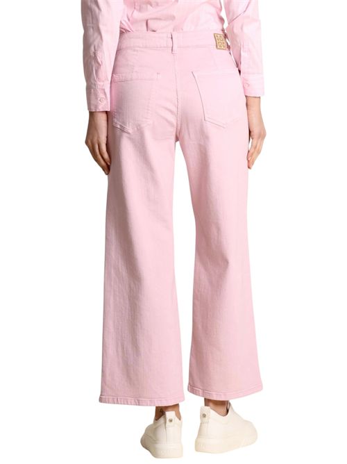 Pantalone 5 tasche dritto in gabardina stretch emmhobby EMME MARELLA | 2615131271008