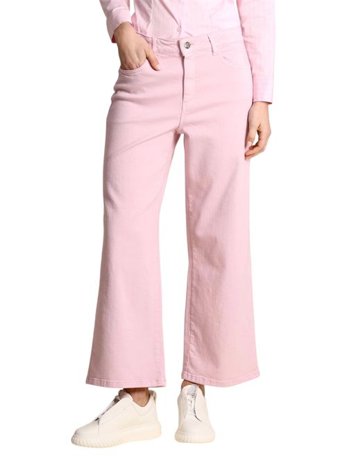 Pantalone 5 tasche dritto in gabardina stretch emmhobby EMME MARELLA | 2615131271008