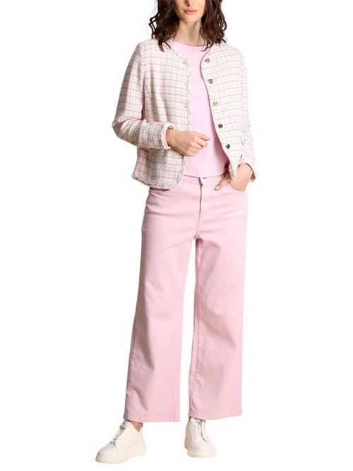 Pantalone 5 tasche dritto in gabardina stretch emmhobby EMME MARELLA | 2615131271008