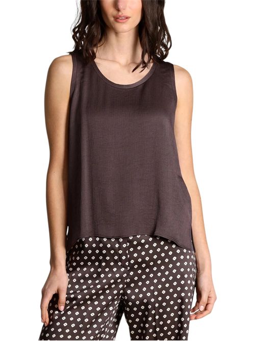 Top smanicato in acetato di viscosa emmnembi EMME MARELLA | 2615161011003