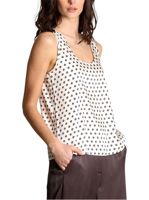 Canotta in twill stampato emmcresta EMME MARELLA | 2615161021007