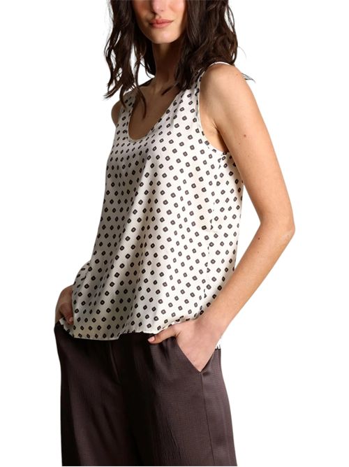 Canotta in twill stampato emmcresta EMME MARELLA | 2615161021007