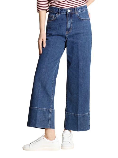 Pantalone Denim cropped ampio emmcropped EMME MARELLA | 2615181011002