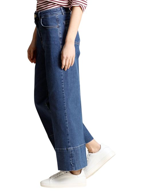 Pantalone Denim cropped ampio emmcropped EMME MARELLA | 2615181011002