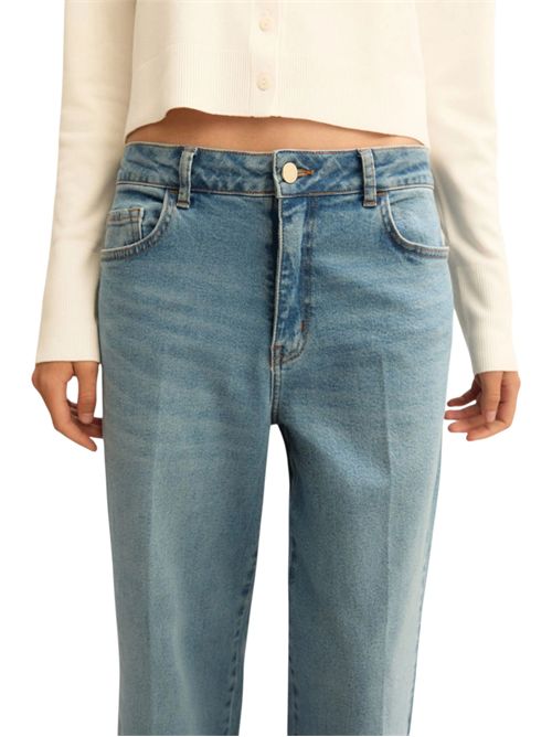 Pantalone Denim cropped ampio emmcropped EMME MARELLA | 2615181011003