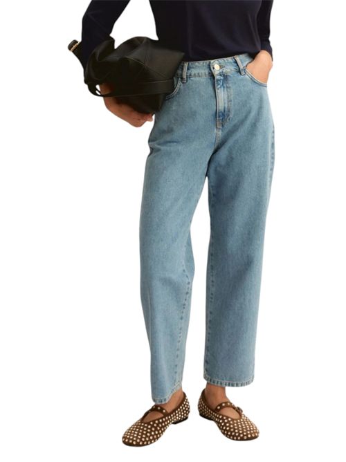 Pantalone 5 tasche mom fit in denim emmagitare EMME MARELLA | 2615181101001