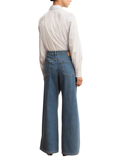 Pantalone Denim stretch con gamba larga emmdisco EMME MARELLA | 2615181111001
