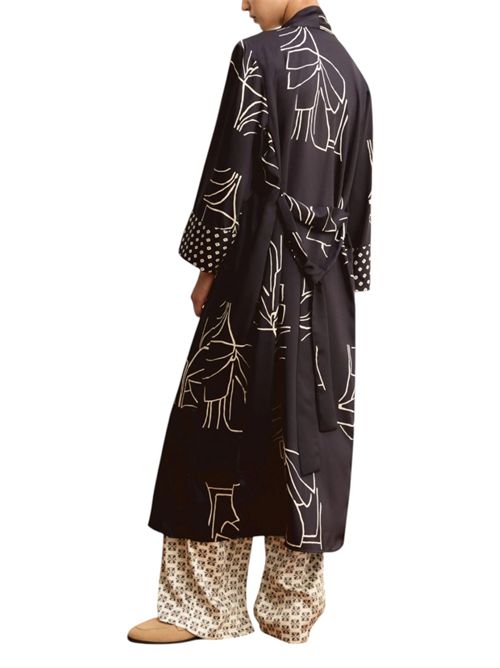 Kimono in twill stampato emmacanto EMME MARELLA | 2615191031005