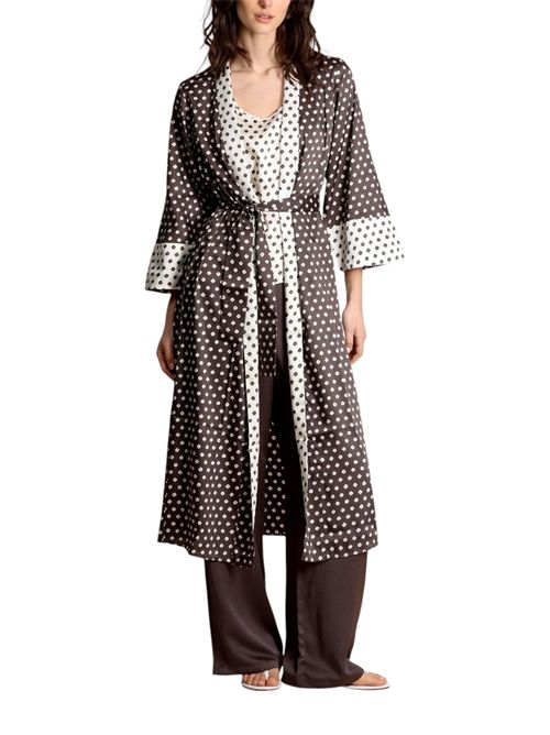 Kimono in twill stampato emmacanto EMME MARELLA | 2615191031008