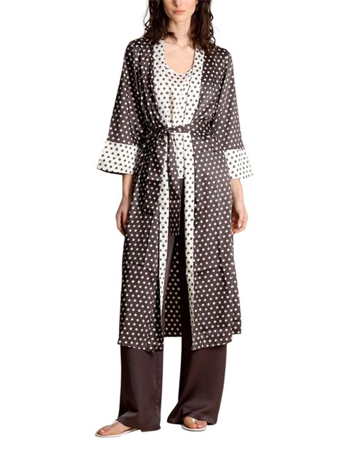 Kimono in twill stampato emmacanto EMME MARELLA | 2615191031008