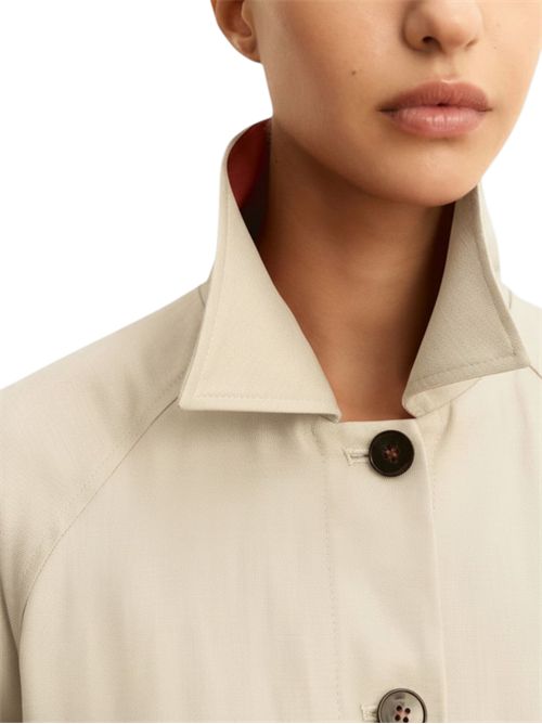 Giacchina in twill di misto lino emmbaia1 EMME MARELLA | 2615191051001