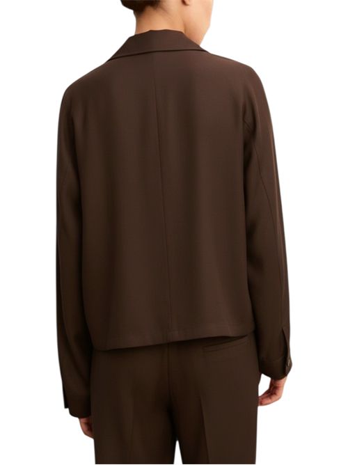 Giacchina in twill di misto lino emmbaia1 EMME MARELLA | 2615191051003