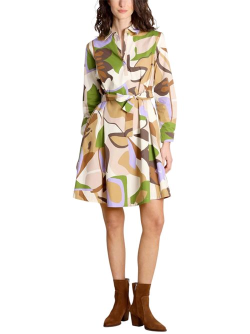 Abito in popeline stampato emmolmo EMME MARELLA | 2615221061001