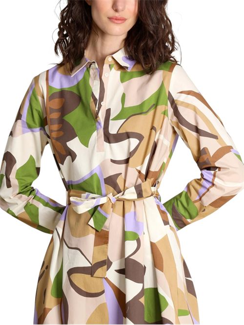 Abito in popeline stampato emmolmo EMME MARELLA | 2615221061001