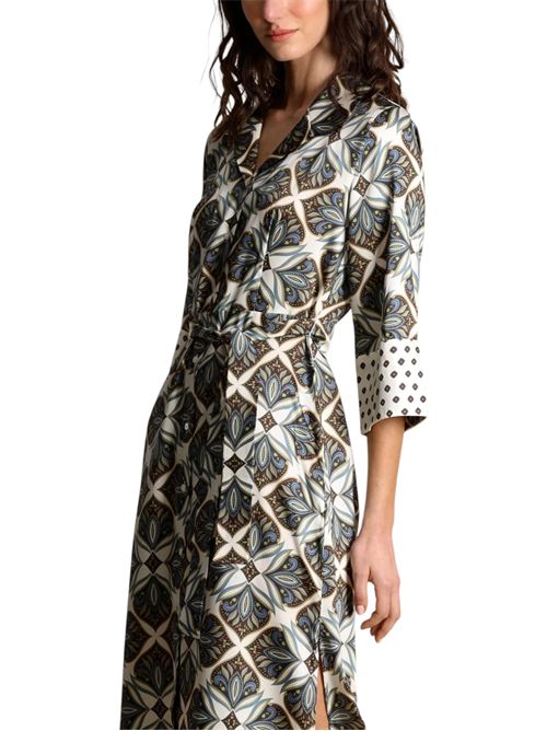 Chemisier a manica tre quarti in twill emmfolgore EMME MARELLA | 2615221101012