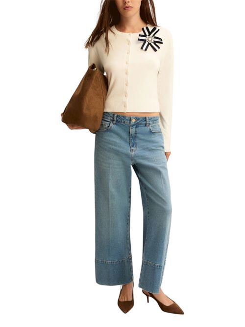 Cardigan corto in viscosa stretch emmvicario EMME MARELLA | 2615341031001