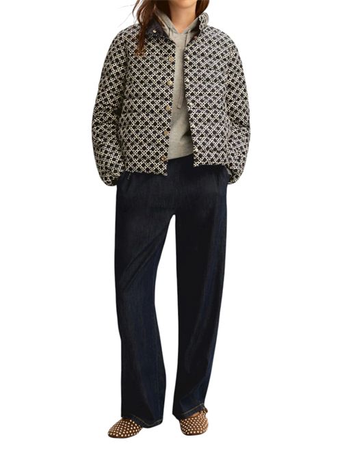 Maglia con cappuccio in light wool lurex e micro paillette emmecru EMME MARELLA | 2615361031005