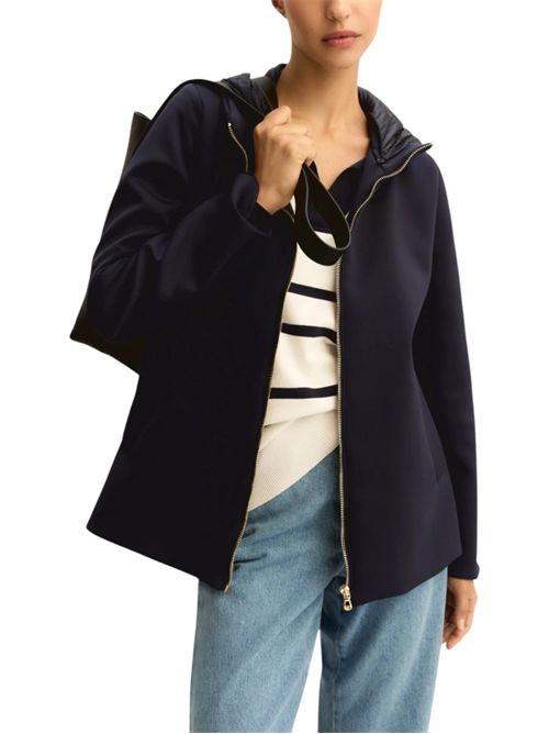 Giacca in jersey scuba con cappuccio rimovibile emmvicolo EMME MARELLA | 2615901051003