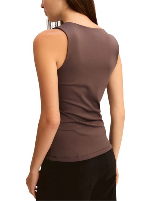 Canotta in jersey interlock stretch emmtiglio EMME MARELLA | 2615941051003