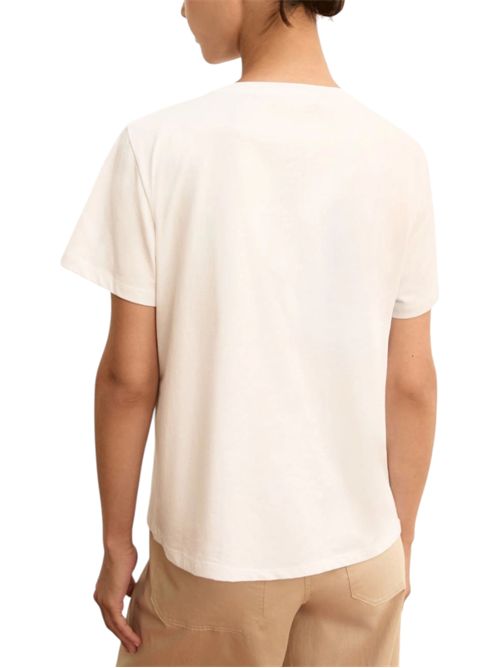 T-shirt con logo e paillette emmtema EMME MARELLA | 2615971031001