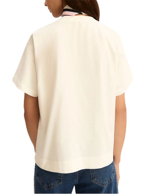 T-shirt in jersey con foulard emmmaestro EMME MARELLA | 2615971041001