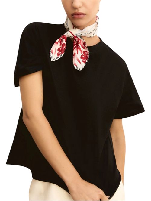 T-shirt in jersey con foulard emmmaestro EMME MARELLA | 2615971041002