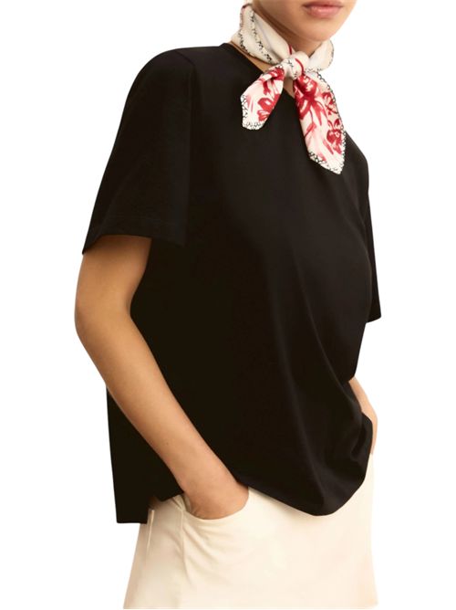 T-shirt in jersey con foulard emmmaestro EMME MARELLA | 2615971041002