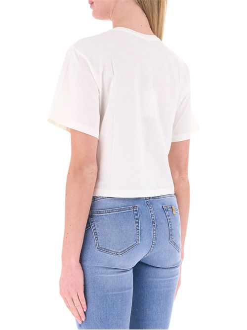 T-shirt girocollo con applicazioni emmtessile EMME MARELLA | 2615971071001